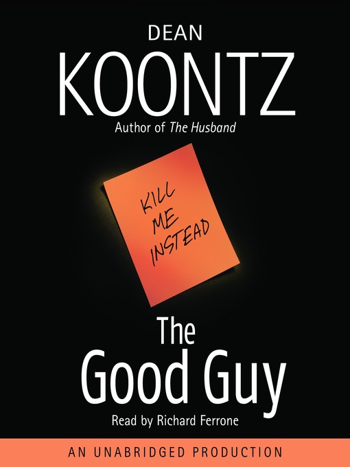 Title details for The Good Guy by Dean Koontz - Wait list